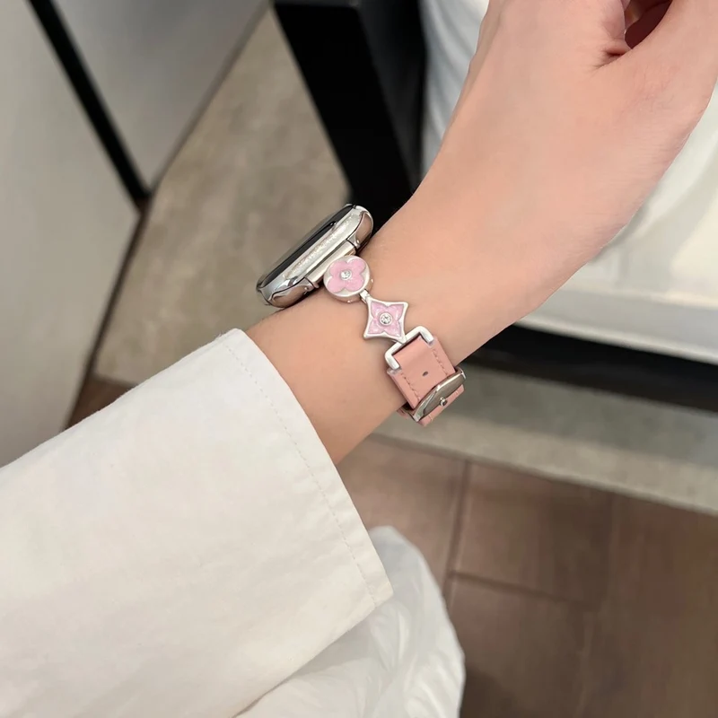 Unglaublich Gut Apple Smartwatch Metall Und Kunstleder Universell Armband