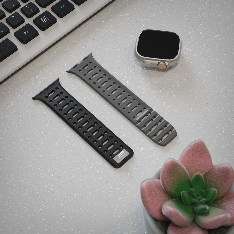 Sehr Angenehm Apple Smartwatch Silikon Universell Armband