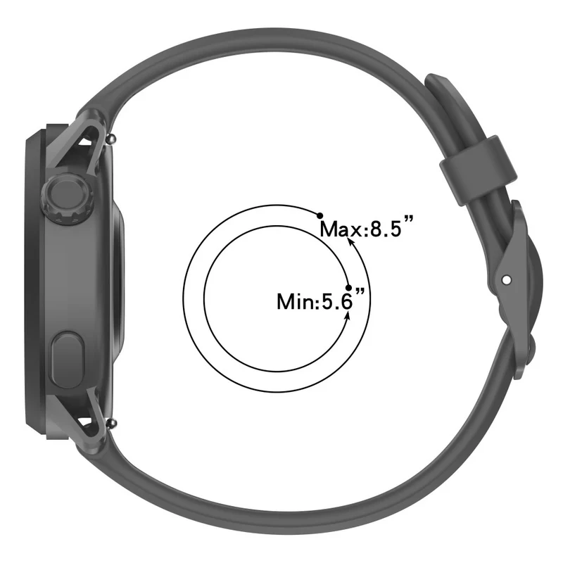 Richtig Gemütlich Coros Pace 3 Silikon Armband