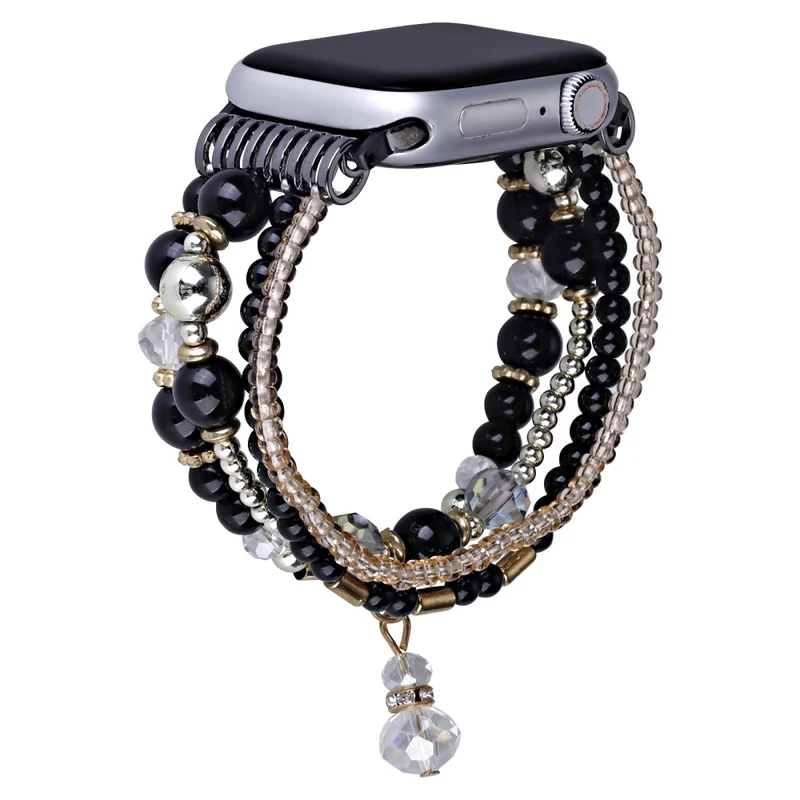 Mega Angenehm Apple Smartwatch Metall Und Stein Universell Armband