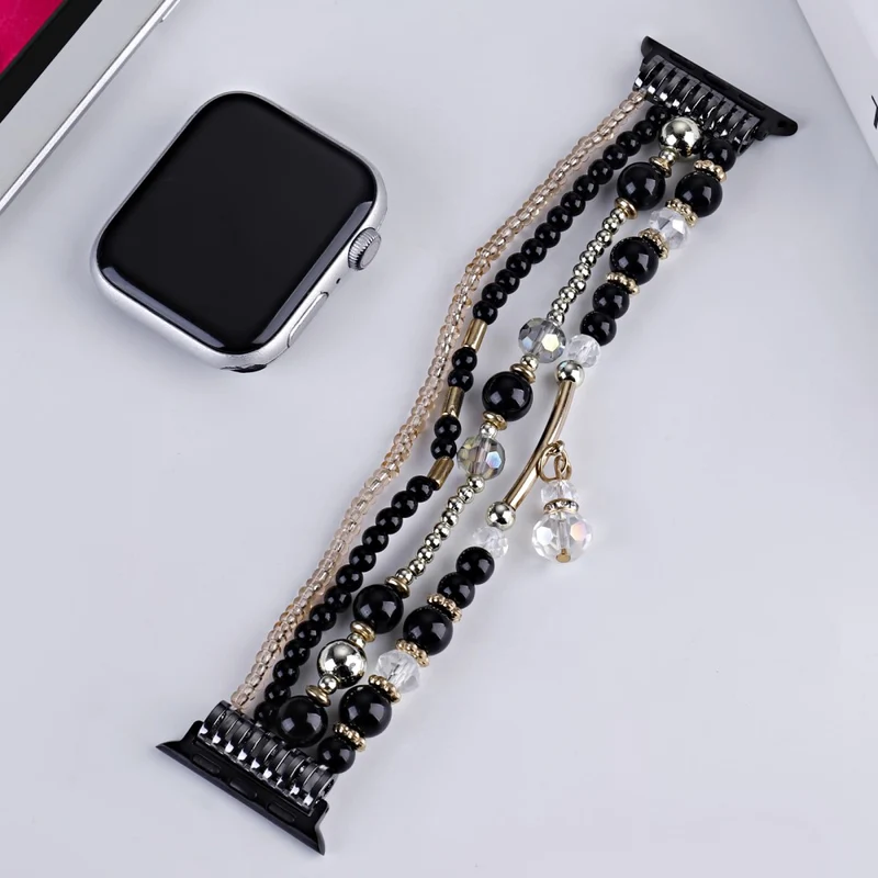 Mega Entzückend Apple Smartwatch Metall Und Stein Universell Armband