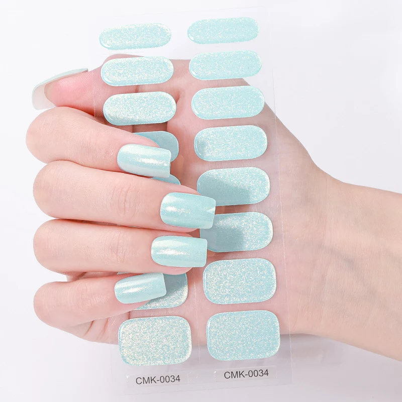 Glitter-Finish-Nagelüberzüge