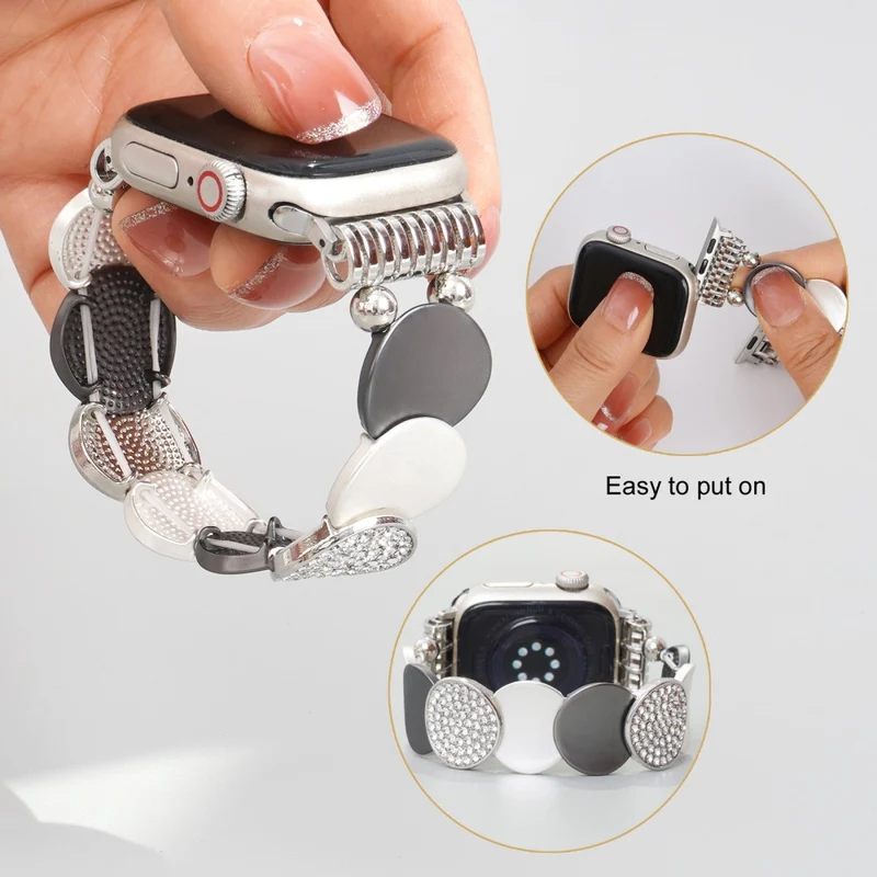 Absolut Fantastisch Apple Smartwatch Metall Und Stein Universell Armband