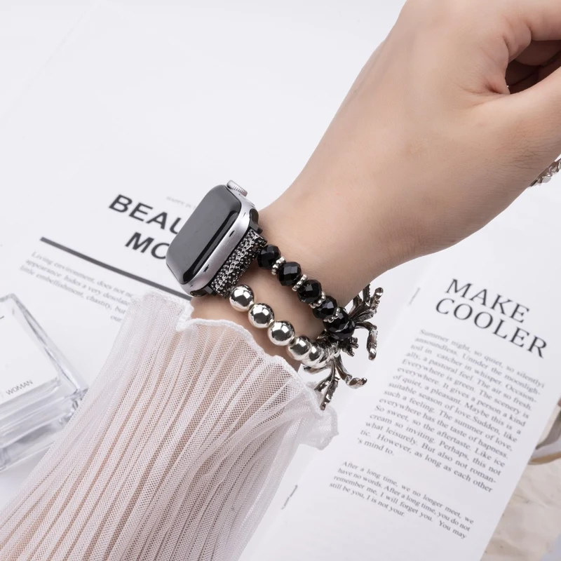 Ausgezeichnet Apple Smartwatch Metall Und Stein Universell Armband
