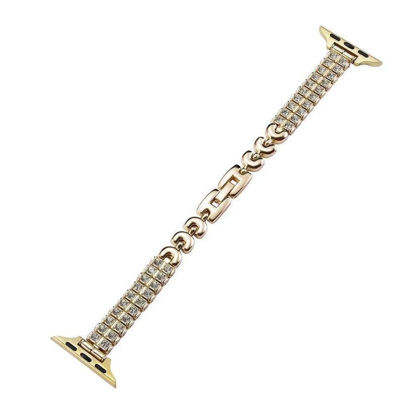 Stilvoll Apple Smartwatch Metall Und Strass Universell Armband
