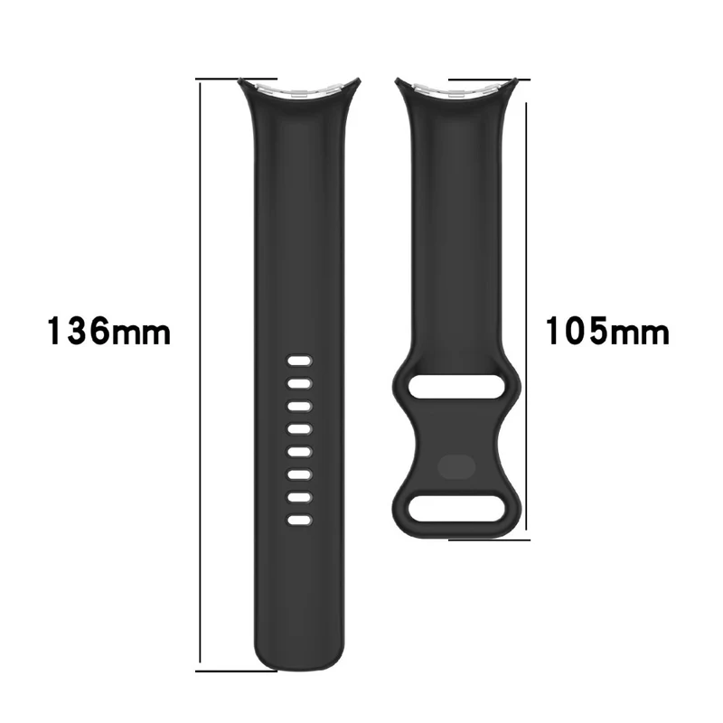 Wirklich Angenehm Google Pixel Watch 3 XL 45mm Silikon Armband