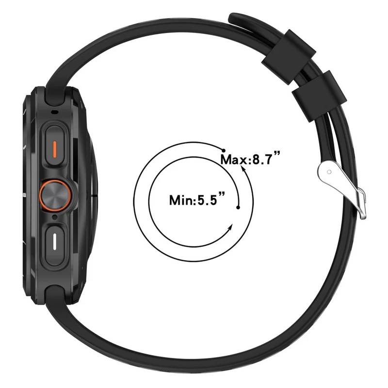 Bequem Samsung Galaxy Watch Ultra 47mm Silikon Armband
