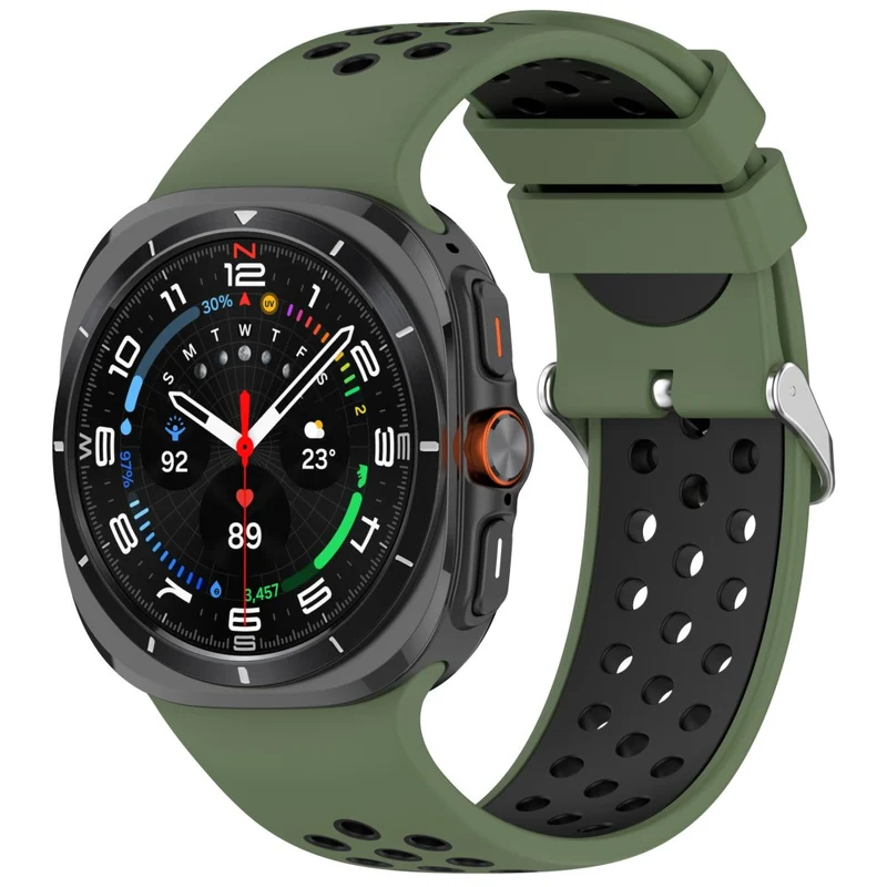 Bequem Samsung Galaxy Watch Ultra 47mm Silikon Armband