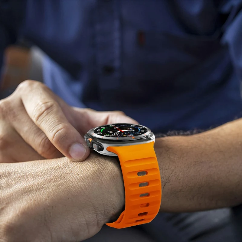 Megasüß Samsung Galaxy Watch Ultra 47mm Silikon Armband