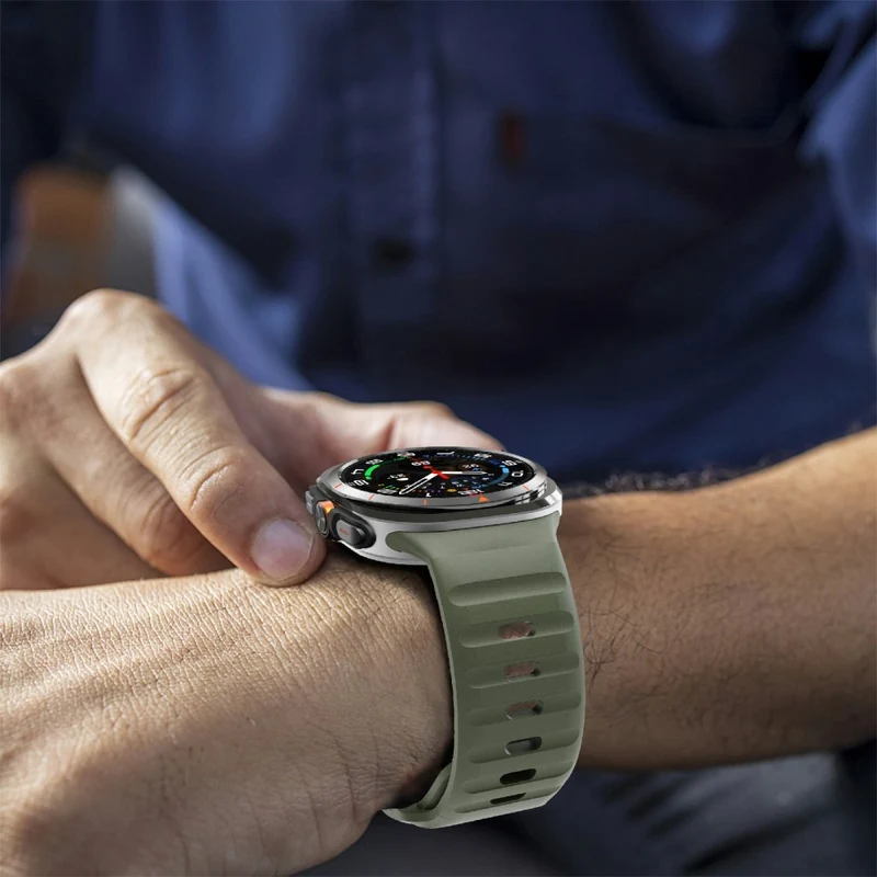 Megasüß Samsung Galaxy Watch Ultra 47mm Silikon Armband