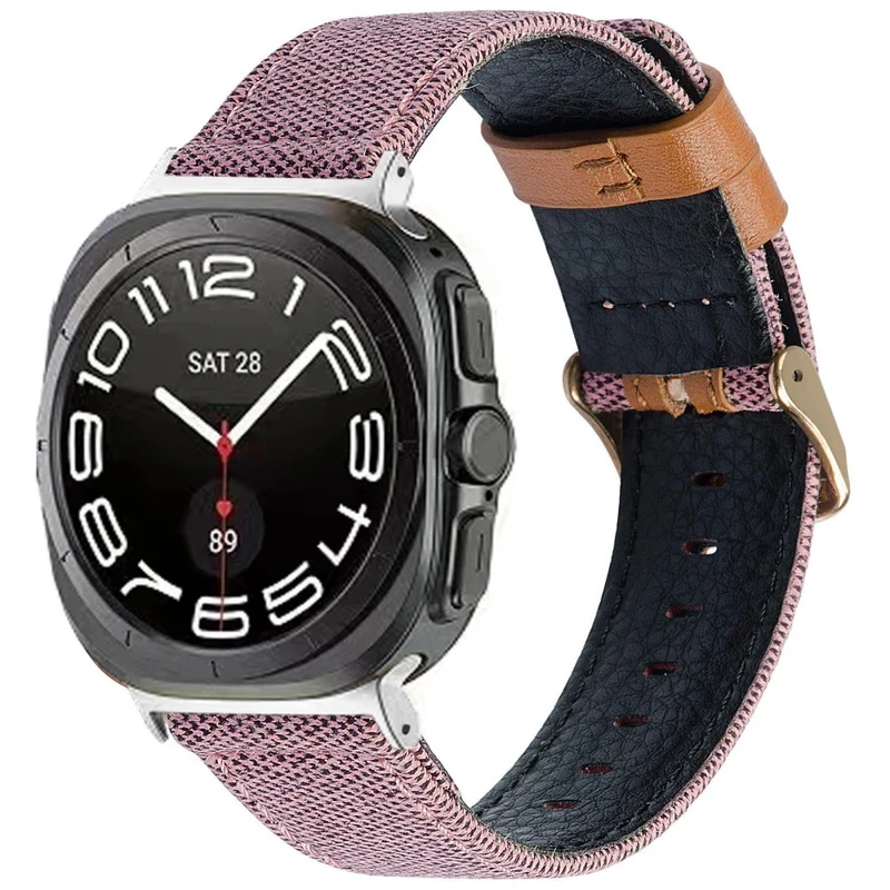 Cool Samsung Galaxy Watch Ultra 47mm Kunstleder Armband
