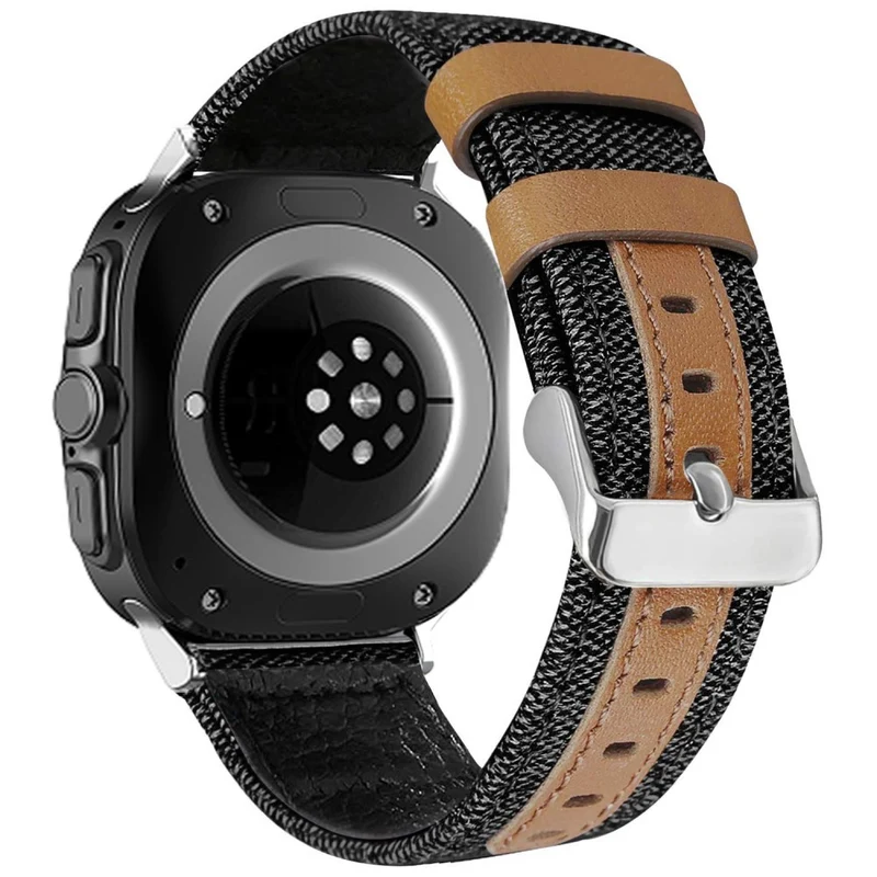 Cool Samsung Galaxy Watch Ultra 47mm Kunstleder Armband