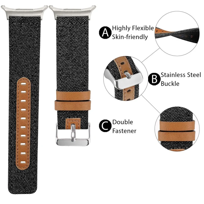 Cool Samsung Galaxy Watch Ultra 47mm Kunstleder Armband