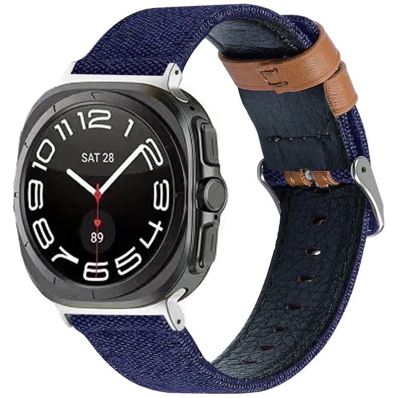 Cool Samsung Galaxy Watch Ultra 47mm Kunstleder Armband