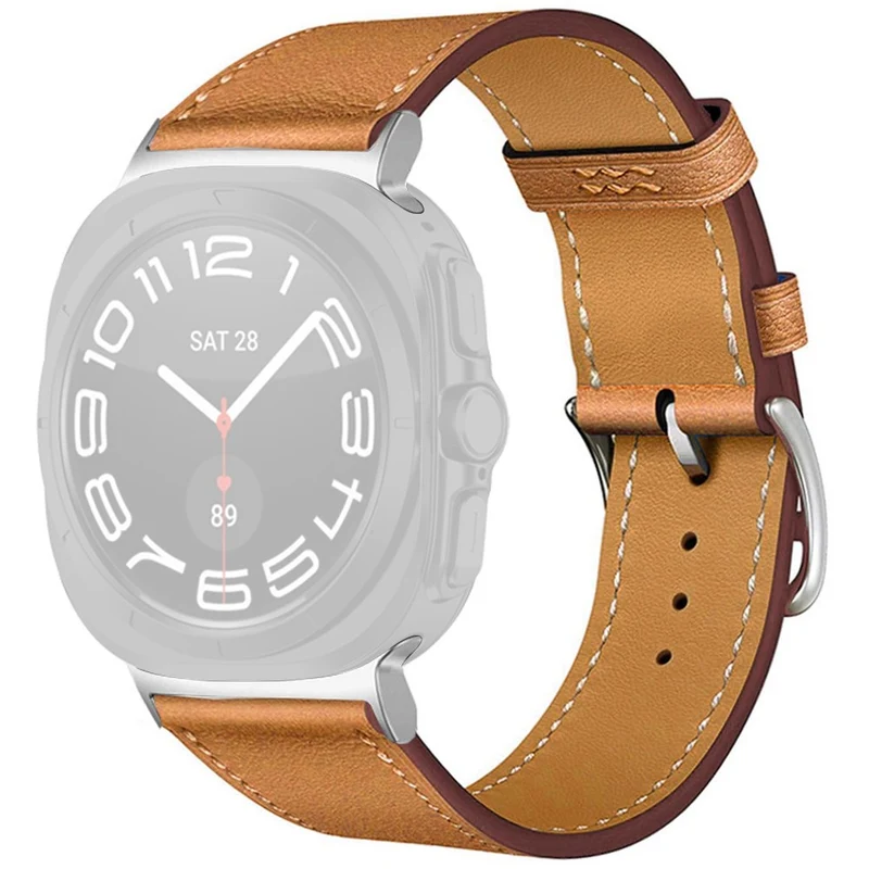 Super Fantastisch Samsung Galaxy Watch Ultra 47mm Echtes Leder Armband