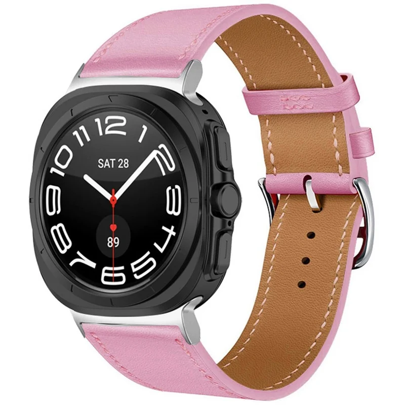 Super Fantastisch Samsung Galaxy Watch Ultra 47mm Echtes Leder Armband
