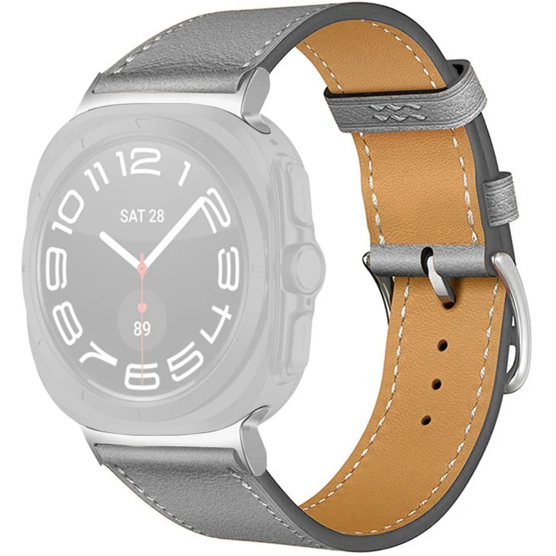 Super Fantastisch Samsung Galaxy Watch Ultra 47mm Echtes Leder Armband