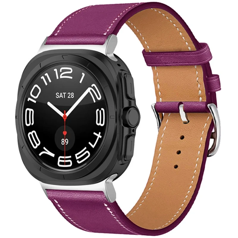 Super Fantastisch Samsung Galaxy Watch Ultra 47mm Echtes Leder Armband