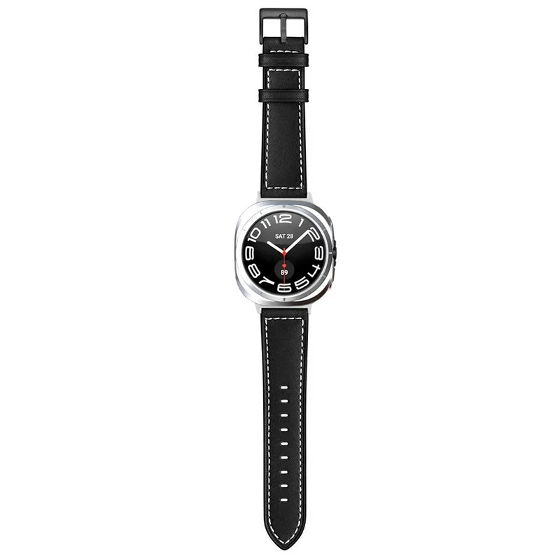 Unglaublich Ordentlich Samsung Galaxy Watch Ultra 47mm Echtes Leder Armband
