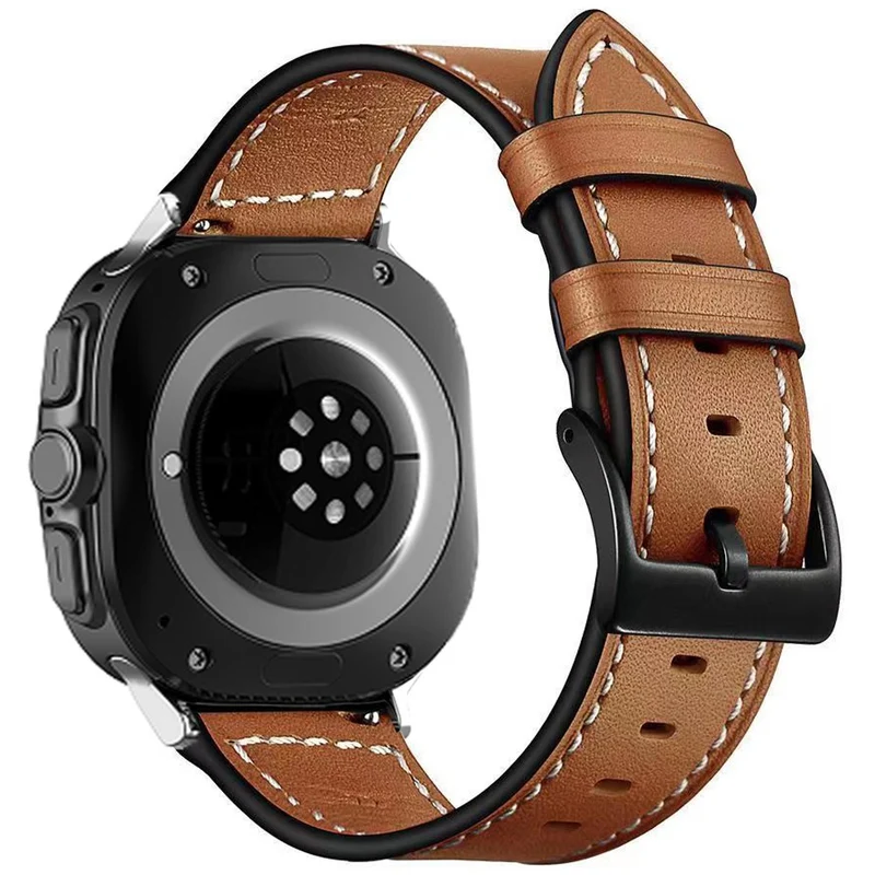 Unglaublich Ordentlich Samsung Galaxy Watch Ultra 47mm Echtes Leder Armband