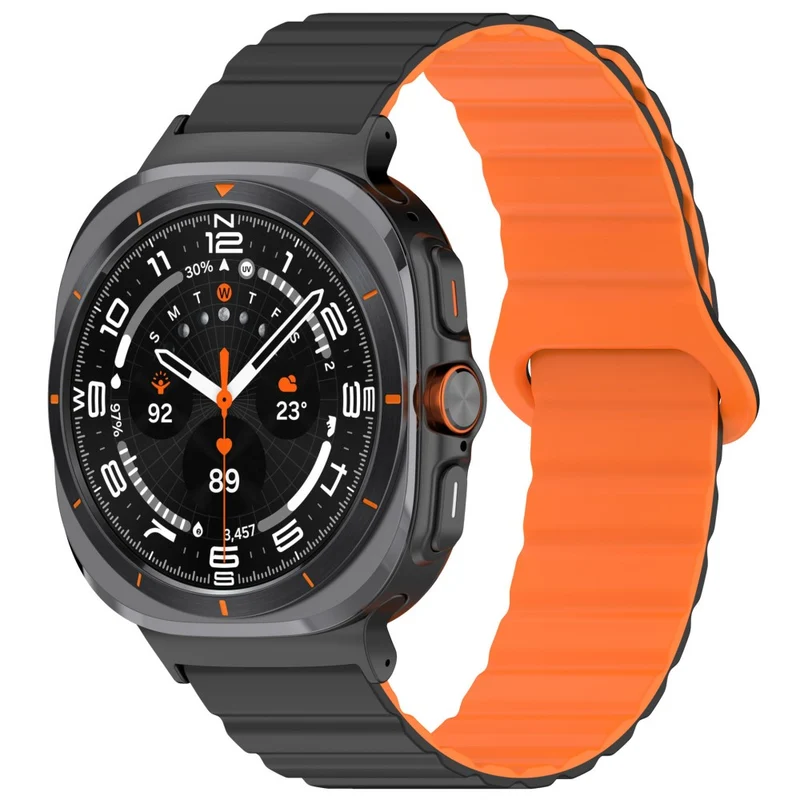 Unglaublich Bequem Samsung Galaxy Watch Ultra 47mm Silikon Armband