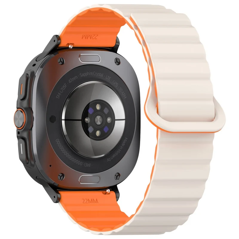 Unglaublich Bequem Samsung Galaxy Watch Ultra 47mm Silikon Armband