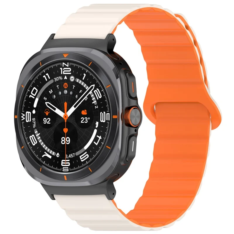 Unglaublich Bequem Samsung Galaxy Watch Ultra 47mm Silikon Armband