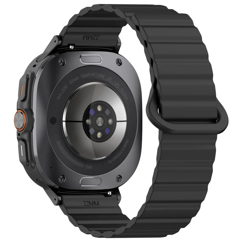 Unglaublich Bequem Samsung Galaxy Watch Ultra 47mm Silikon Armband