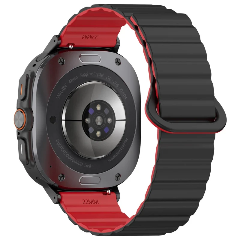 Unglaublich Bequem Samsung Galaxy Watch Ultra 47mm Silikon Armband