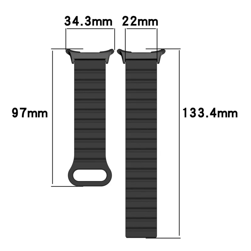 Unglaublich Bequem Samsung Galaxy Watch Ultra 47mm Silikon Armband