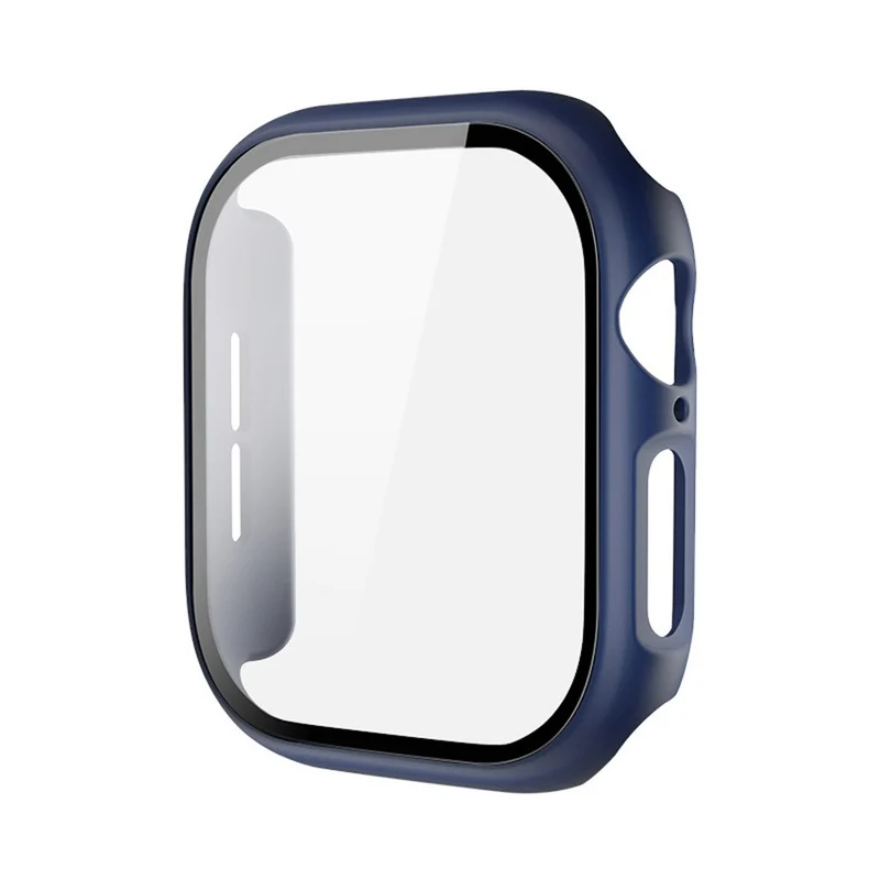 Weich Apple Watch Series 10 42mm Hülle mit Displayschutz in Glas und Silikon
