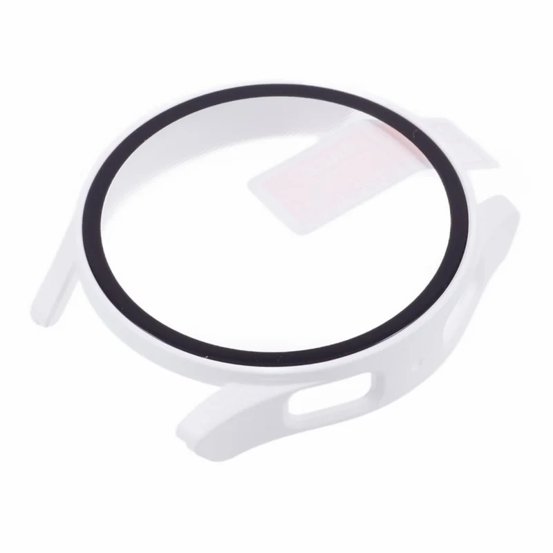 Weich Samsung Galaxy Watch 7 44mm Hülle mit Displayschutz in Glas und Silikon
