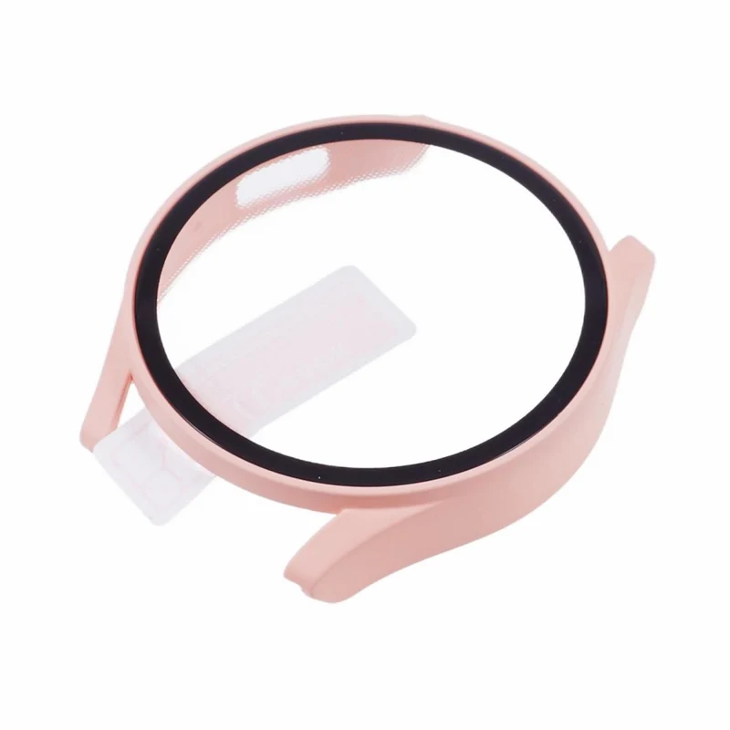 Weich Samsung Galaxy Watch 7 44mm Hülle mit Displayschutz in Glas und Silikon