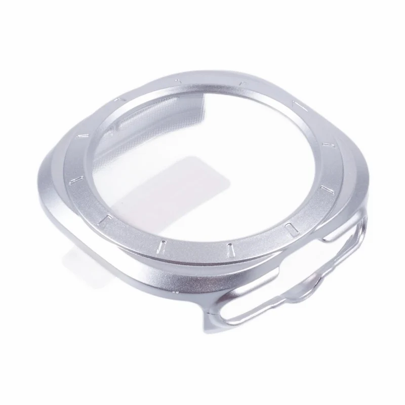 Schützend Apple Watch Ultra Hülle mit Displayschutz in Glas und Silikon