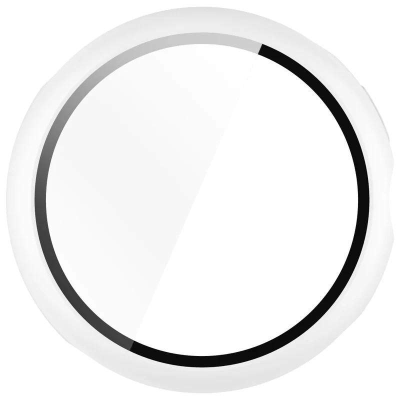 Schützend Google Pixel Watch 3 XL 45mm Hülle mit Displayschutz in Glas und Silikon