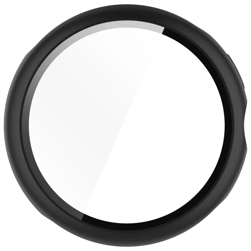 Schützend Google Pixel Watch 3 XL 45mm Hülle mit Displayschutz in Glas und Silikon