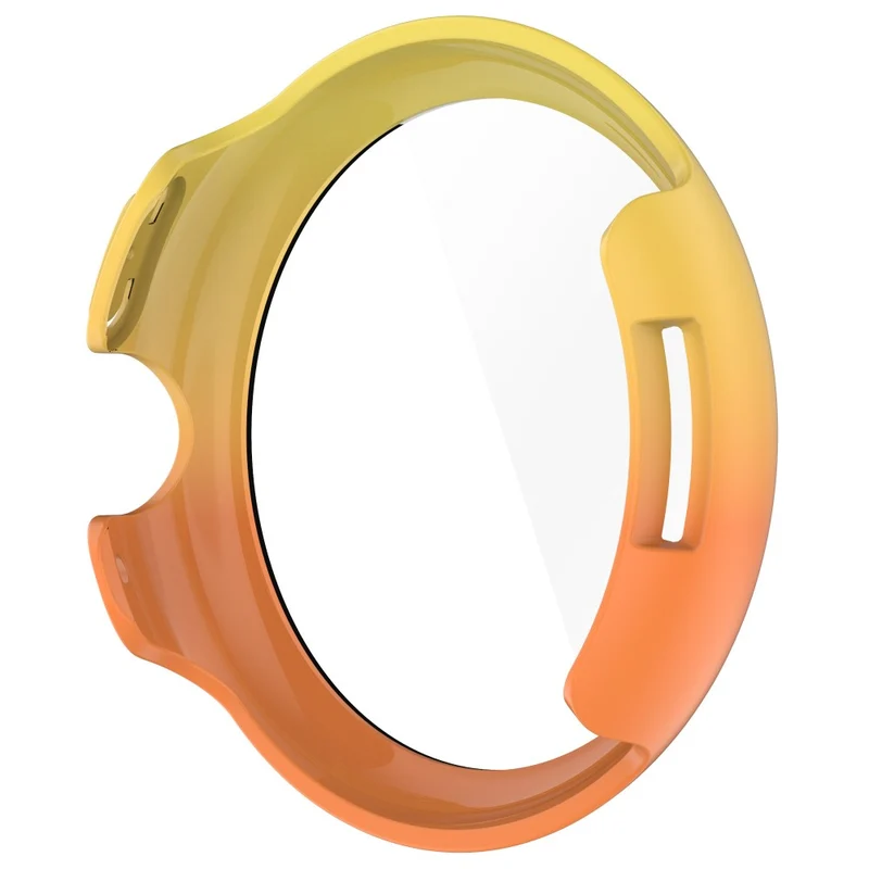Schützend Google Pixel Watch 3 XL 45mm Hülle mit Displayschutz in Glas und Silikon