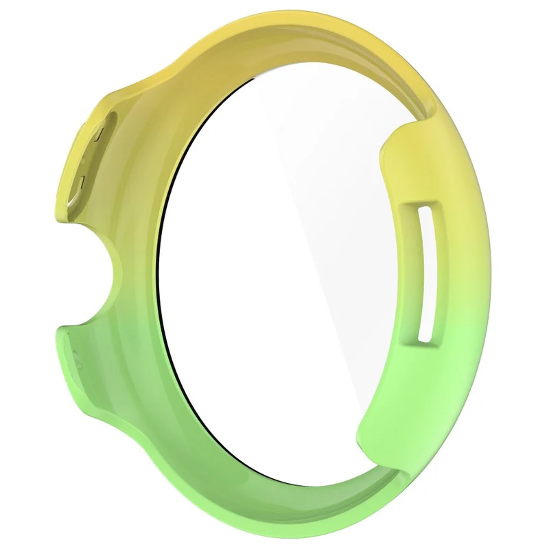 Schützend Google Pixel Watch 3 XL 45mm Hülle mit Displayschutz in Glas und Silikon