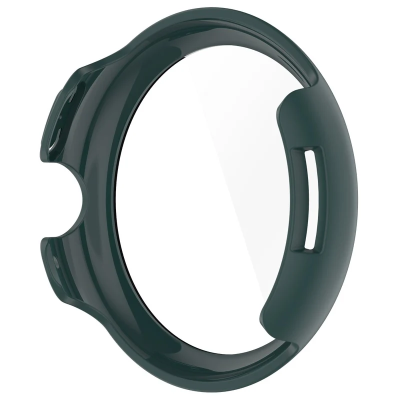 Schützend Google Pixel Watch 3 XL 45mm Hülle mit Displayschutz in Glas und Silikon