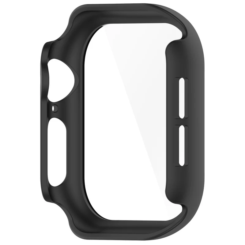 Mega Stylisch Apple Watch Series 10 46mm Hülle mit Displayschutz in Glas und Silikon