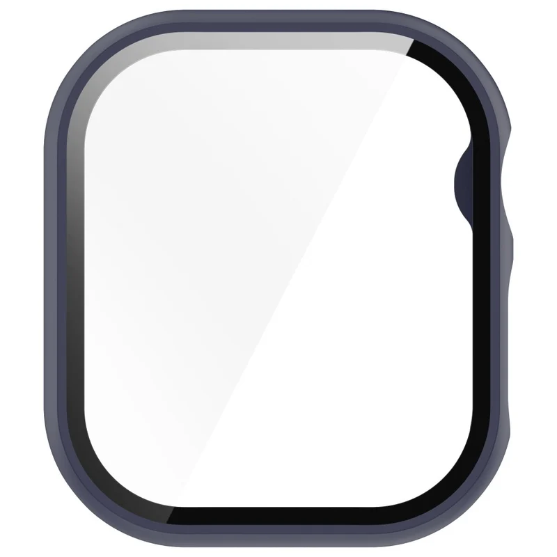 Mega Stylisch Apple Watch Series 10 46mm Hülle mit Displayschutz in Glas und Silikon