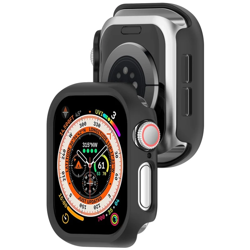 Apple Watch Series 10 46mm Schützende Silikon Bumper