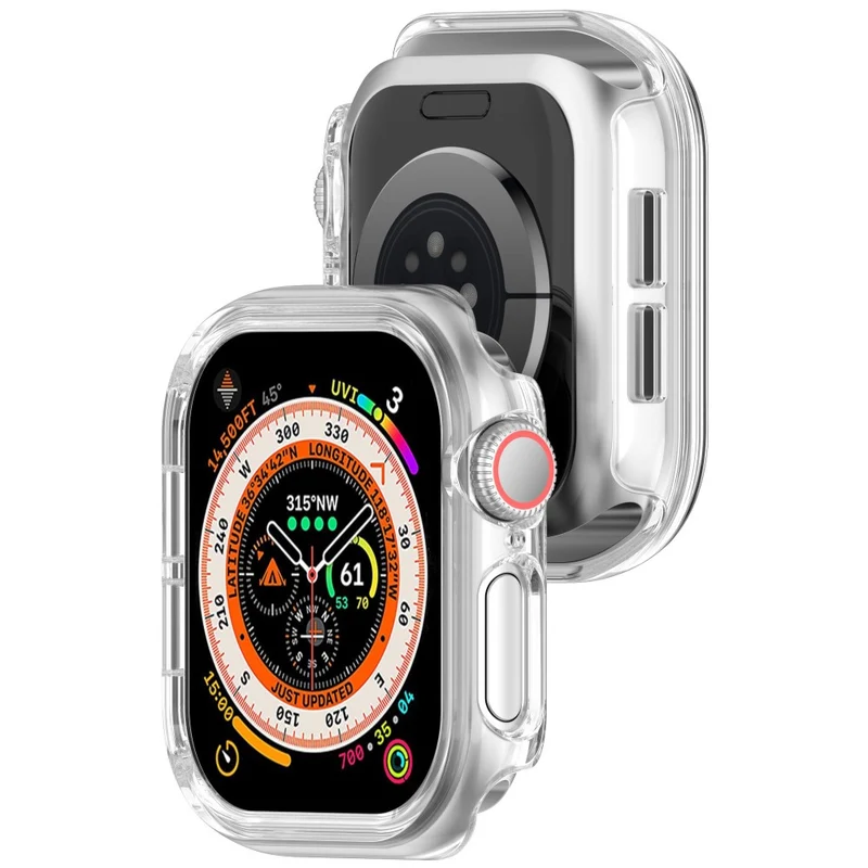 Apple Watch Series 10 46mm Schützende Silikon Bumper