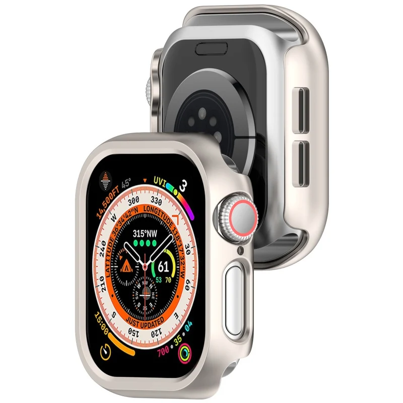 Apple Watch Series 10 46mm Schützende Silikon Bumper