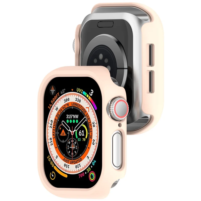 Apple Watch Series 10 42mm Schützende Silikon Bumper