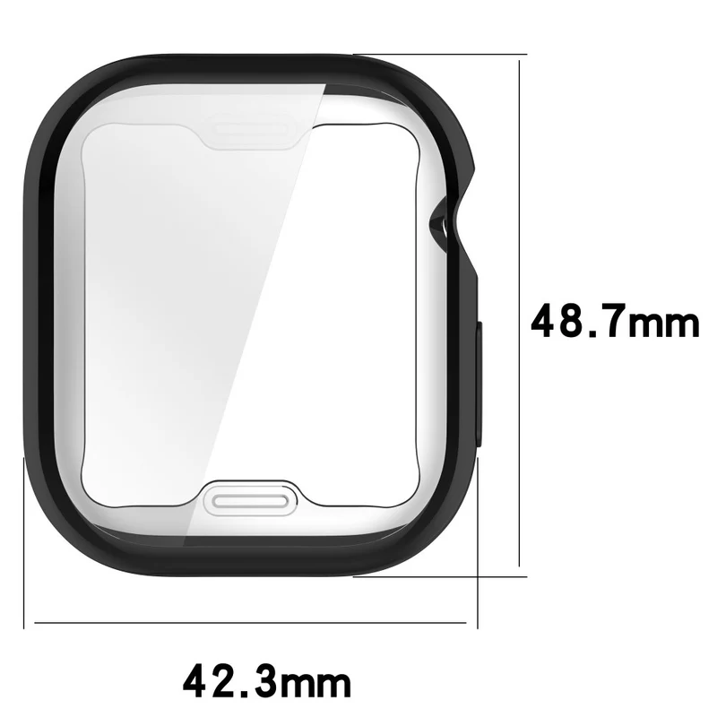 Flexibel Apple Watch Series 10 46mm Silikon Hülle