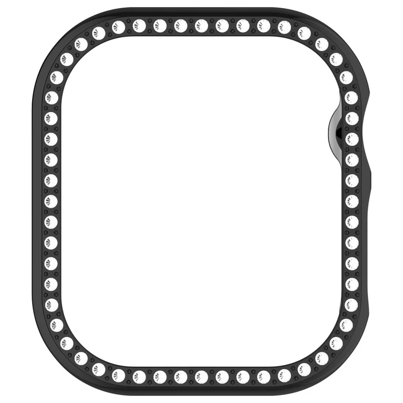 Apple Watch Series 10 46mm Strass und Silikon Bumper