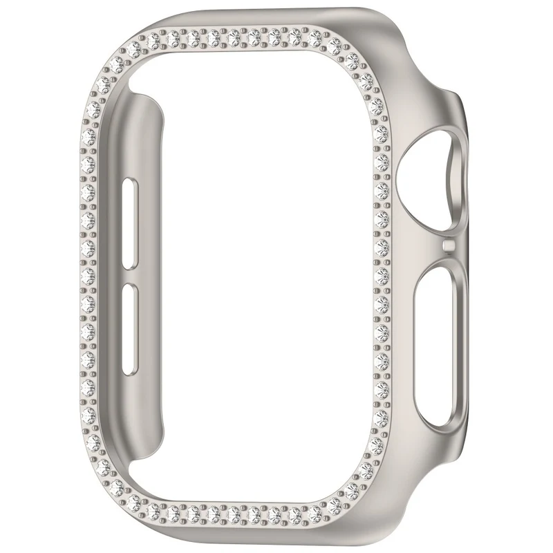 Apple Watch Series 10 46mm Strass und Silikon Bumper