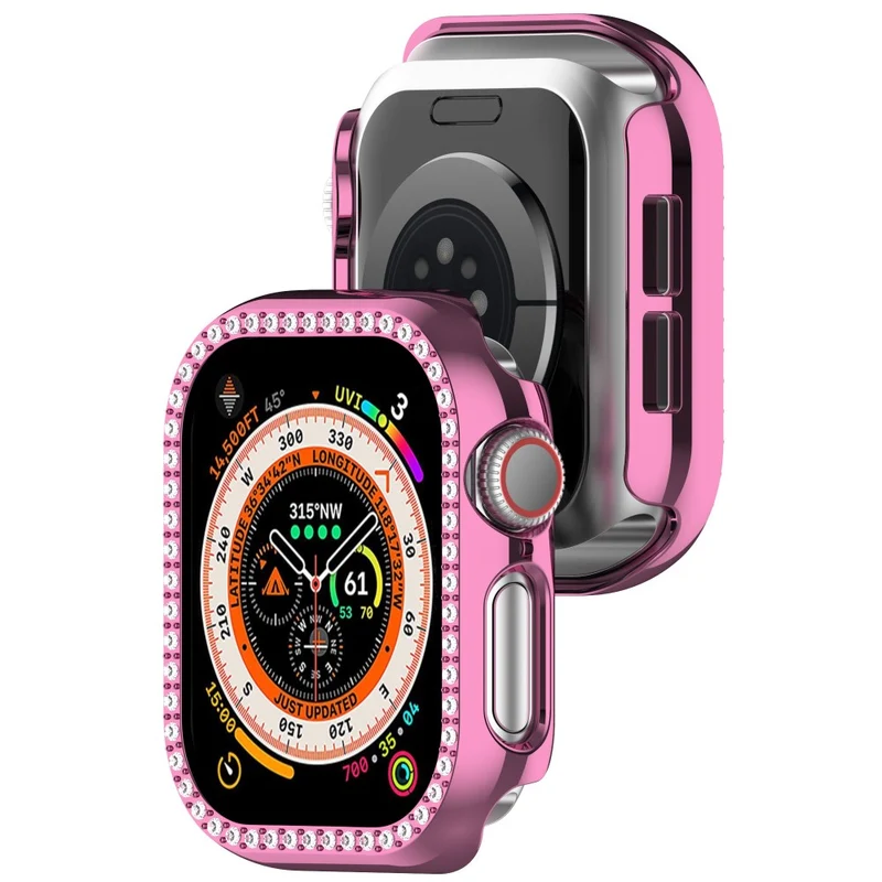 Apple Watch Series 10 42mm Strass und Silikon Bumper