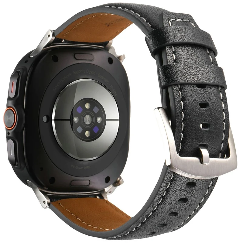Unglaublich Süß Samsung Galaxy Watch Ultra 47mm Echtes Leder Armband